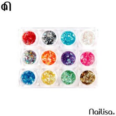 Set Paper Flakes ALU 12 couleurs