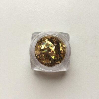 Paper Flakes Golden