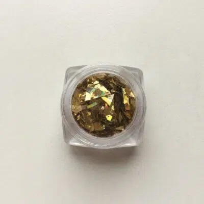 Paper Flakes Golden