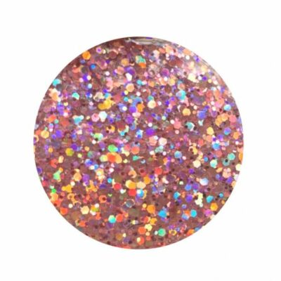 Gel de couleur - Big Glitter Corail - 5 gr