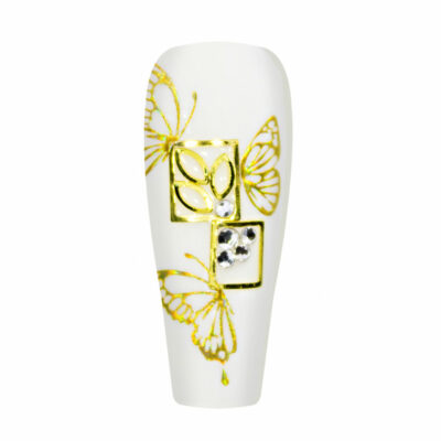 Stickers Holographique Doré L-02