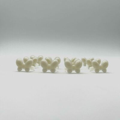 Bague papillon pour couleur 25pcs