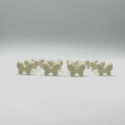 Bague papillon pour couleur 25pcs