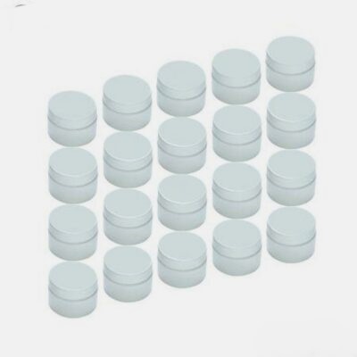 Pots vides blancs 20 pcs