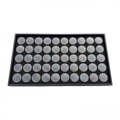 Présentoir compartimenté 50 places