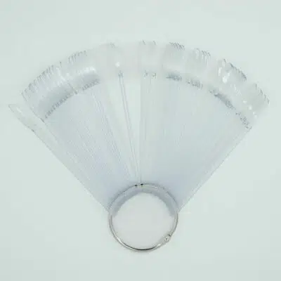 Présentoir éventail 50 couleurs - transparent