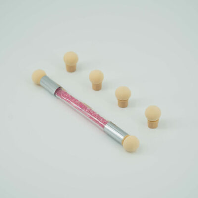 Pinceau éponge à dégradés rose