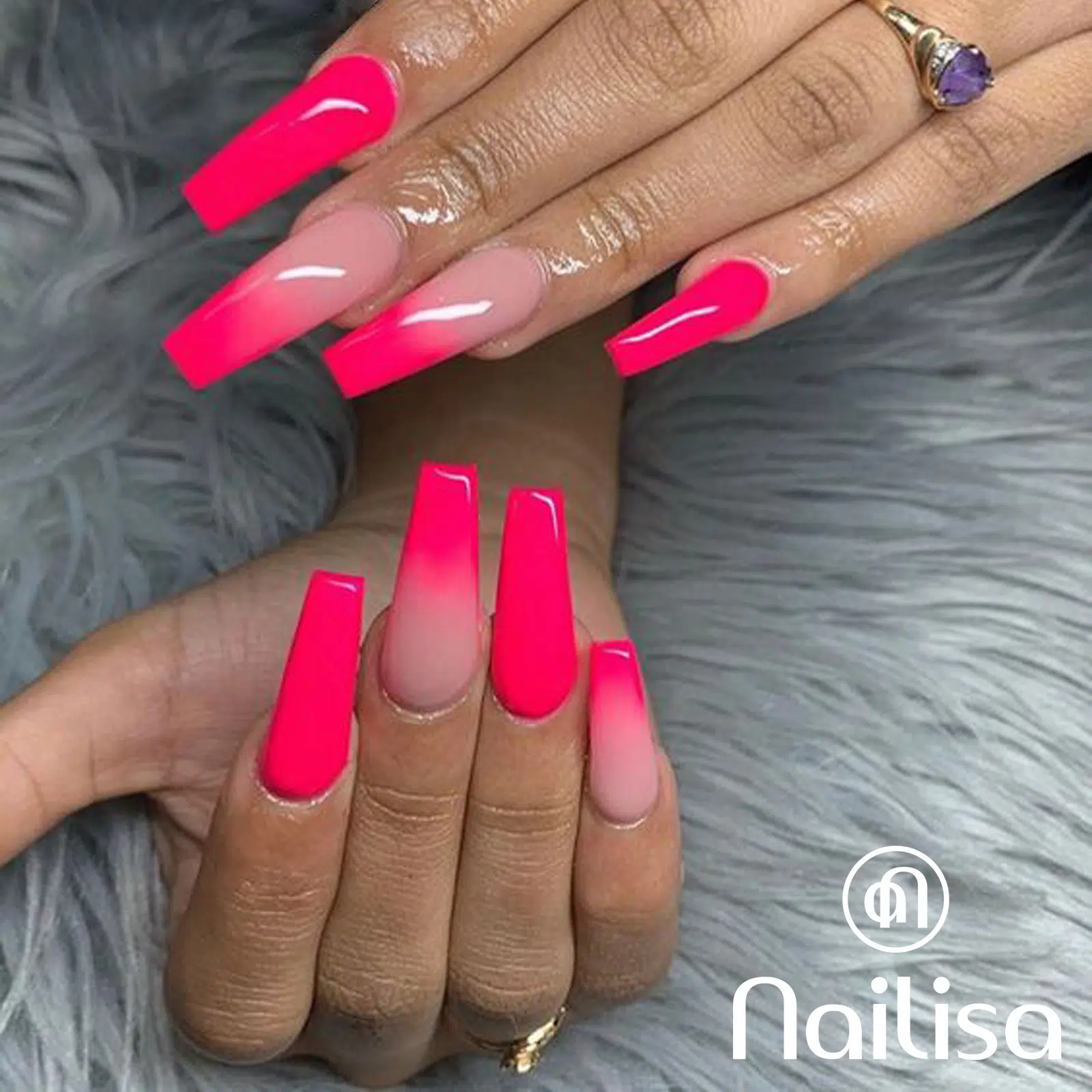 Vernis semi-permanent Néon pink - 8ml 4 Vernis semi-permanent Néon pink - 8ml – Image 4