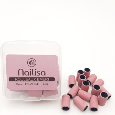 Rouleaux de ponçage Emeri #240 X 25 Large